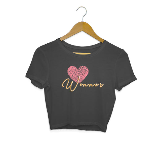 Heart Winner Crop Tops