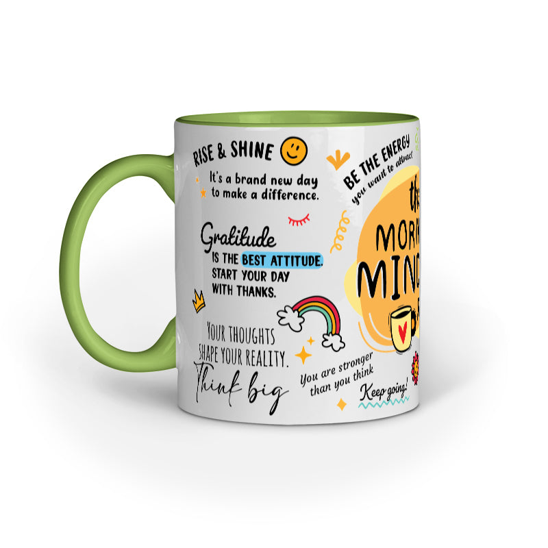The Morning Mindset Coffee Mug