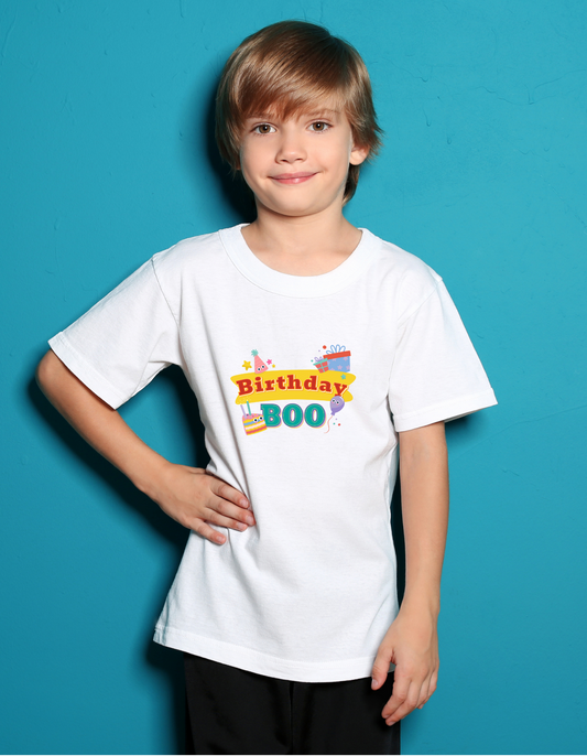 Birthday Boo Kids T-Shirt