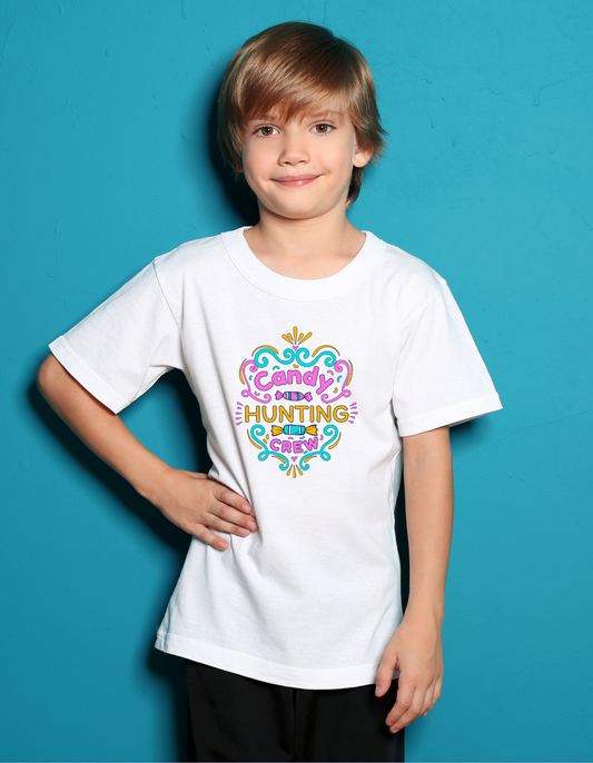 Candy Hunting Crew Kids T-Shirt