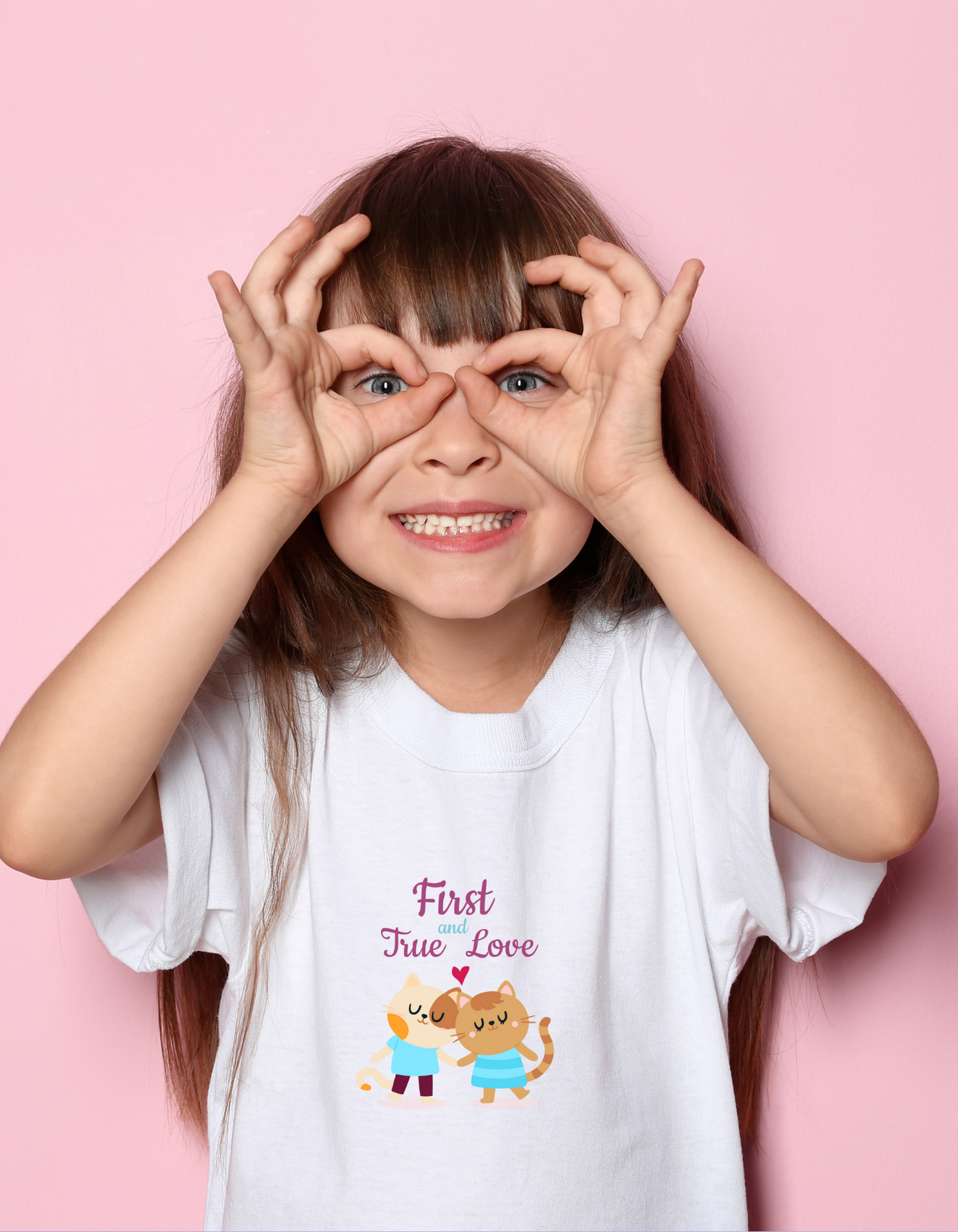 First and True Love Kids T-Shirt
