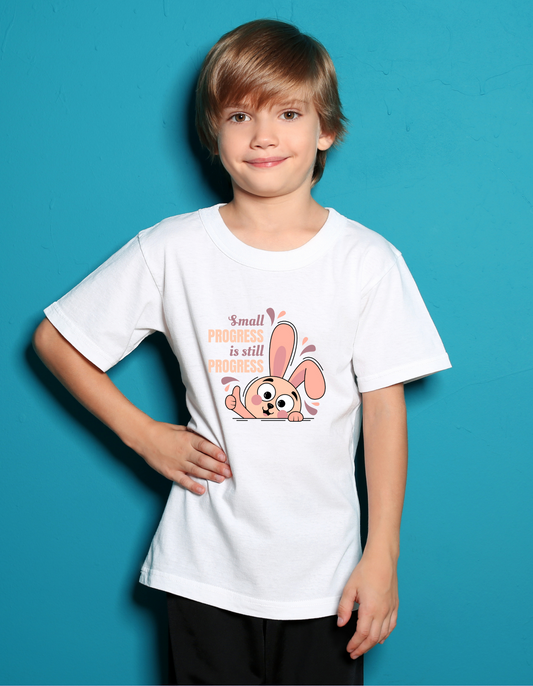 Small Progress is still progress Kids T-Shirt