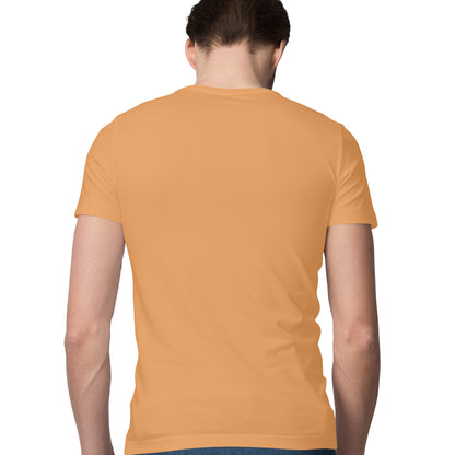 Mustard Yellow - Half Sleeve Round Neck T-Shirt