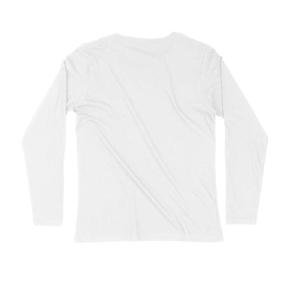 White - Full Sleeve Round Neck T-Shirt