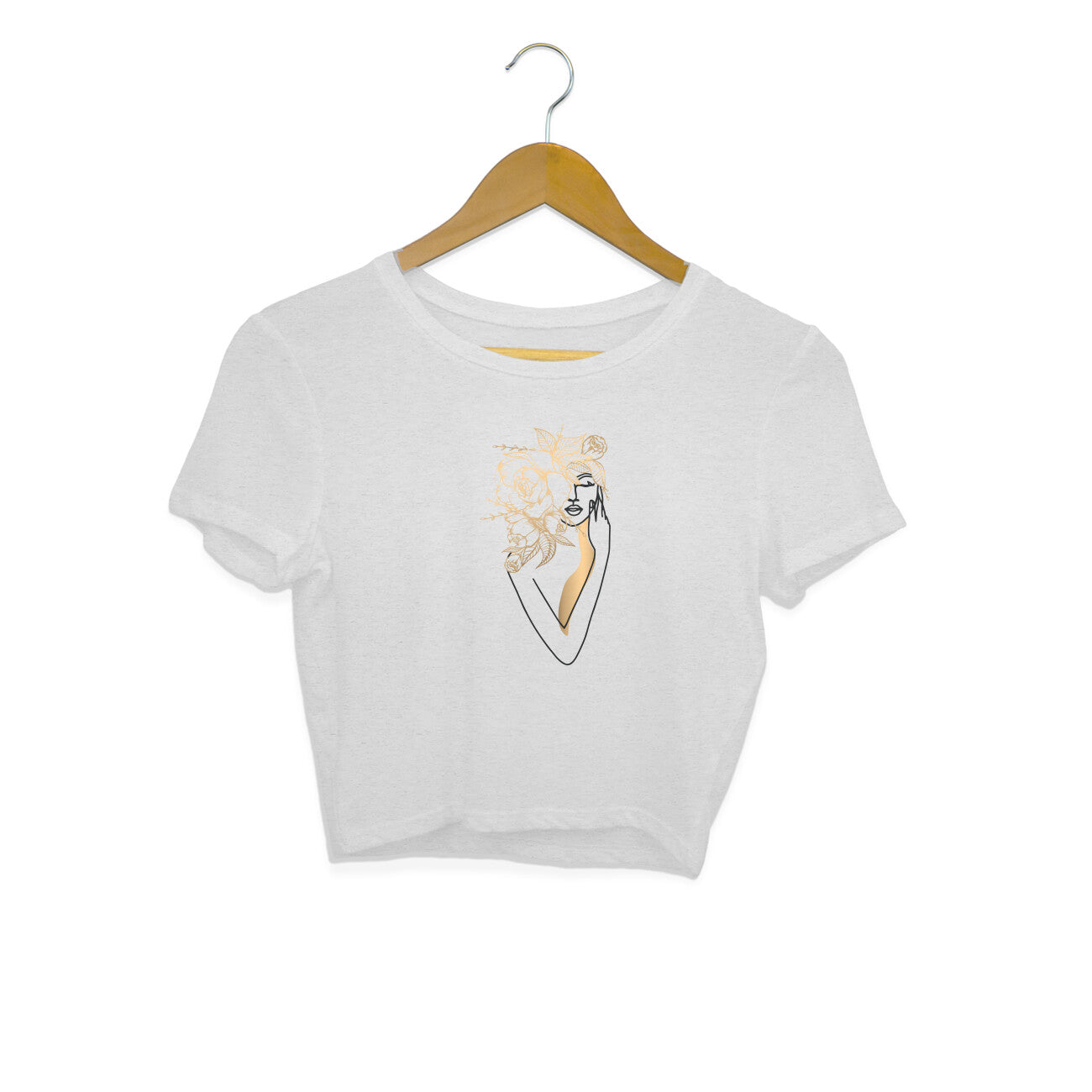 Girls Angel design 02 Printed Crop Tops