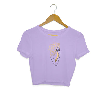 Girls Angel design 02 Printed Crop Tops