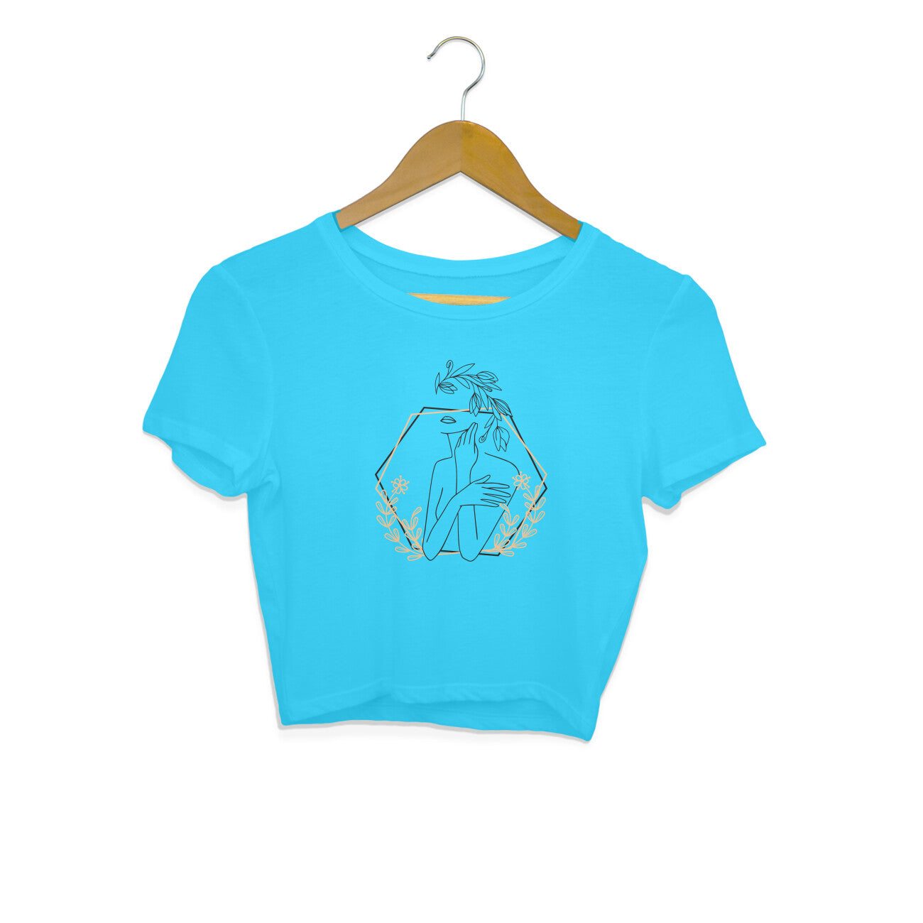 Girls Angel design 05 Printed Crop Tops