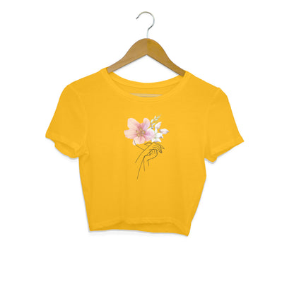 Girls Angel design 14 Printed Crop Tops