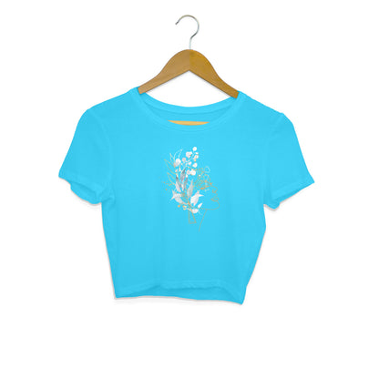 Girls Angel design 22 Printed Crop Tops