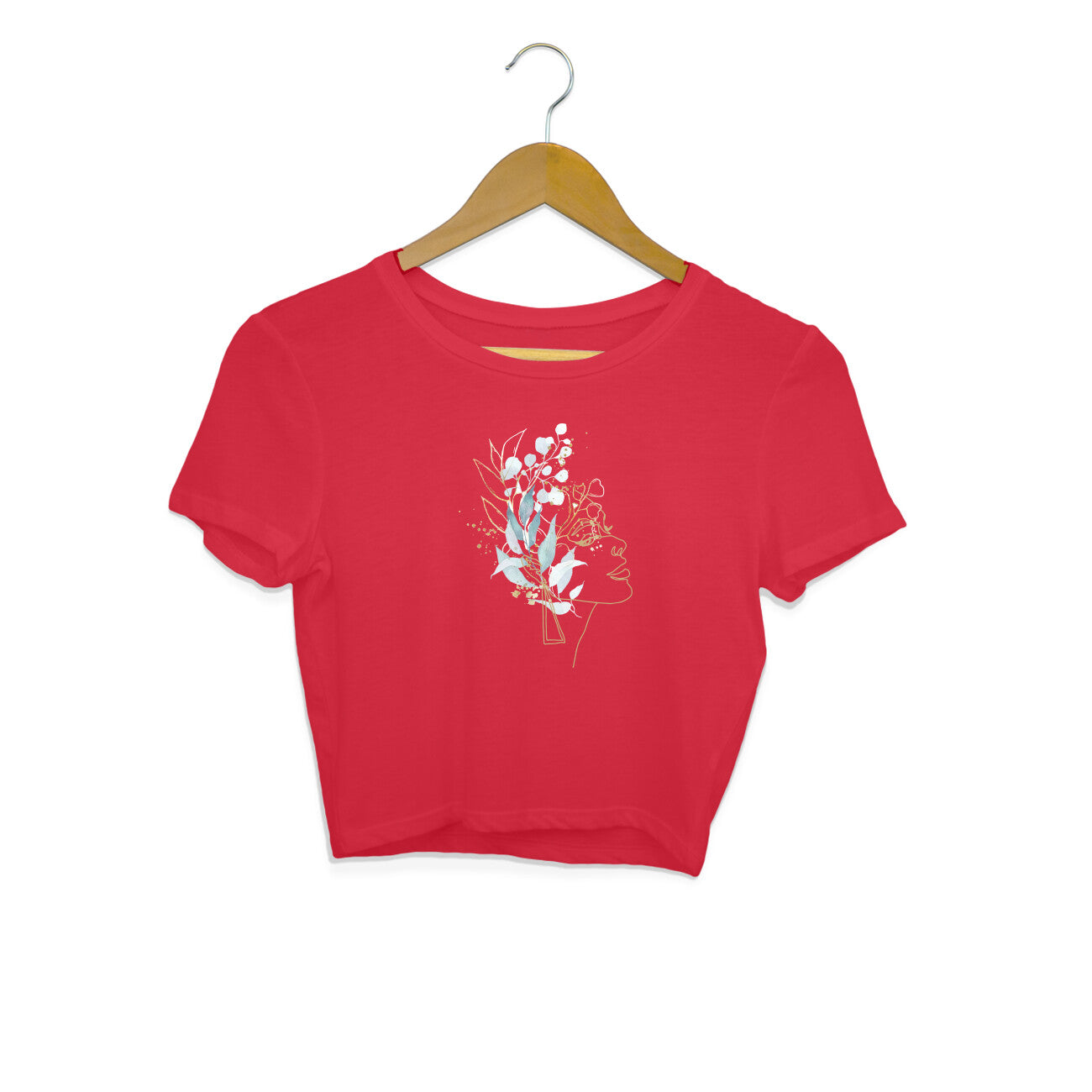 Girls Angel design 22 Printed Crop Tops