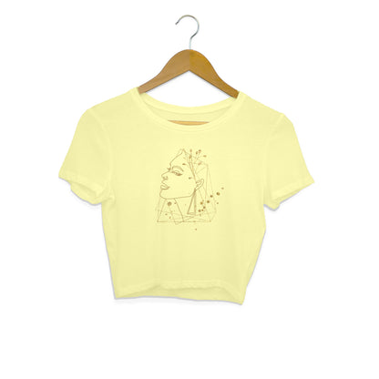 Girls Angel design 41 Printed Crop Tops