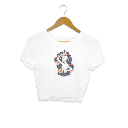 Girls Angel design 46 Printed Crop Tops