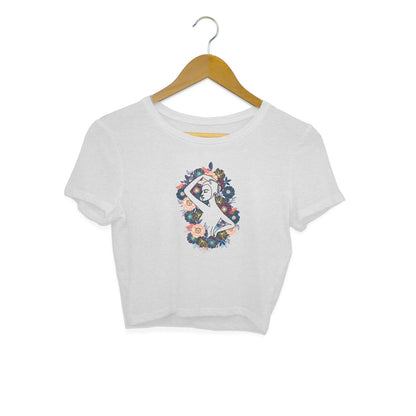 Girls Angel design 46 Printed Crop Tops