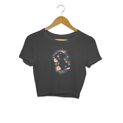 Girls Angel design 46 Printed Crop Tops