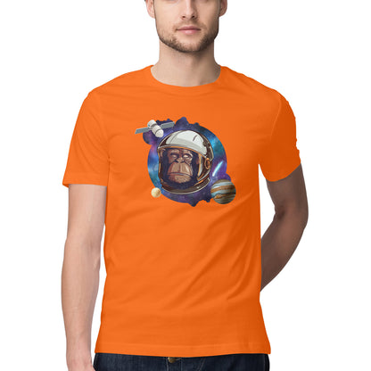 Chimp Astronaut Printed T-Shirt