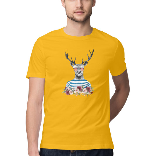 COOL DEER Printed Graphic T-Shirt