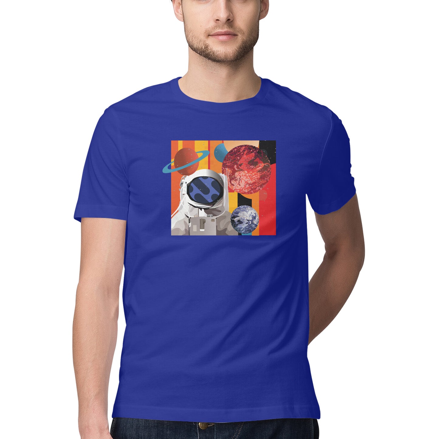 Space Art 2 Printed Graphic T-Shirt