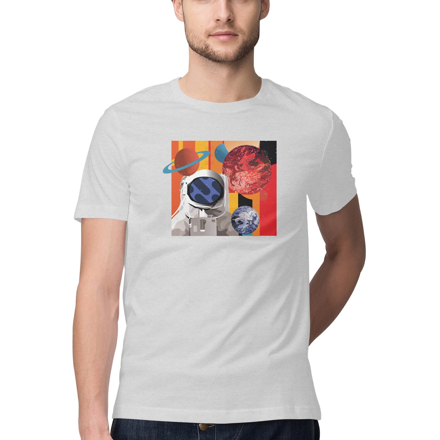 Space Art 2 Printed Graphic T-Shirt