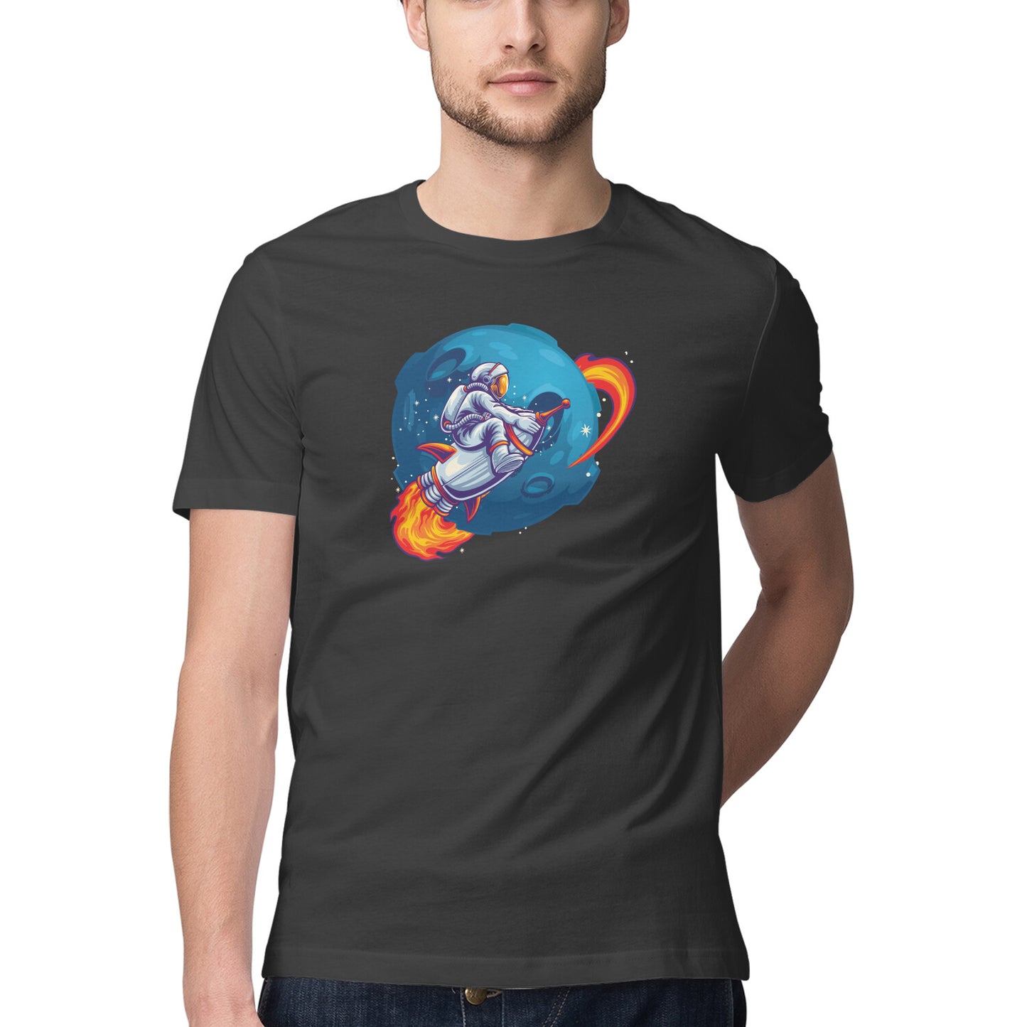 Space Art 03 Printed Graphic T-Shirt