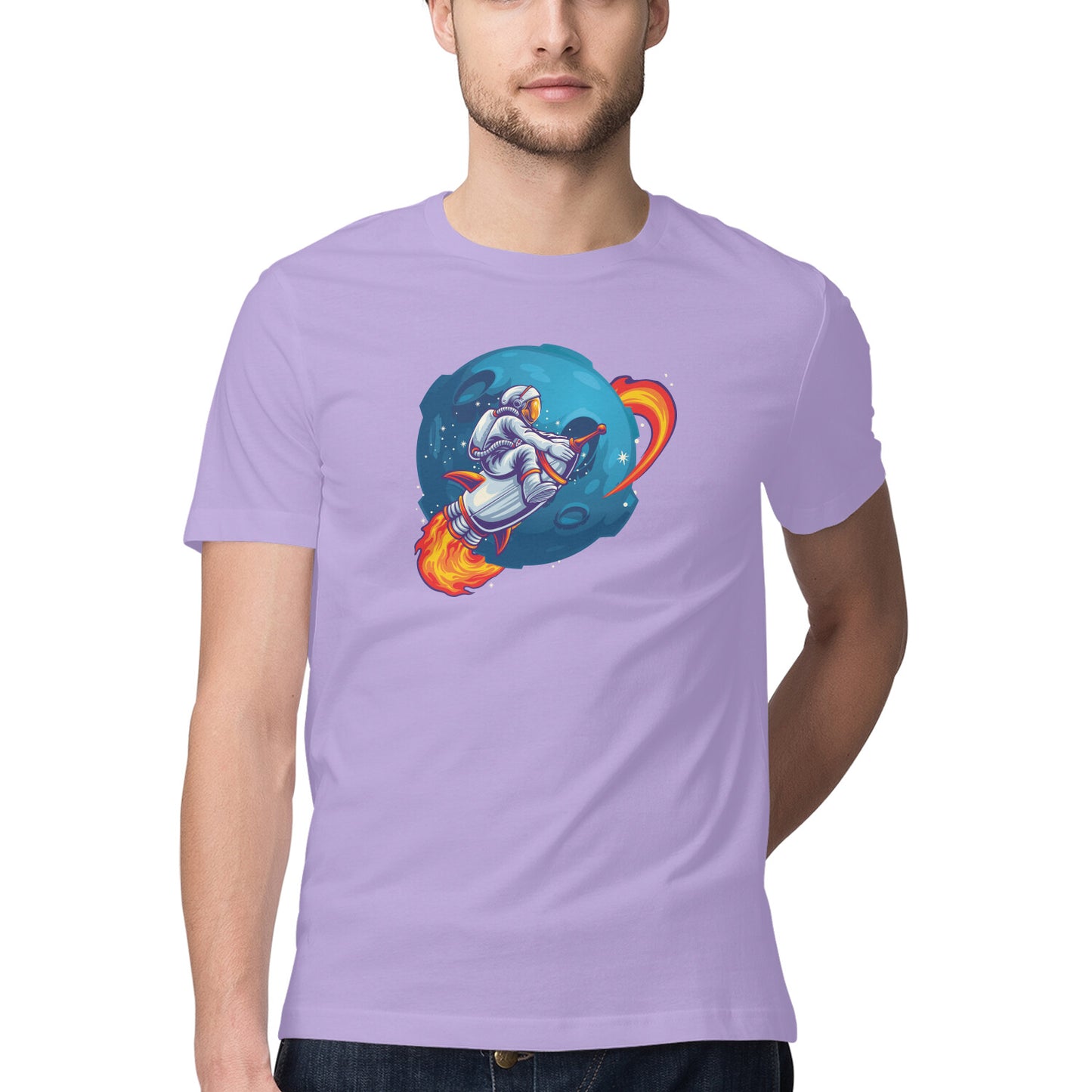 Space Art 03 Printed Graphic T-Shirt