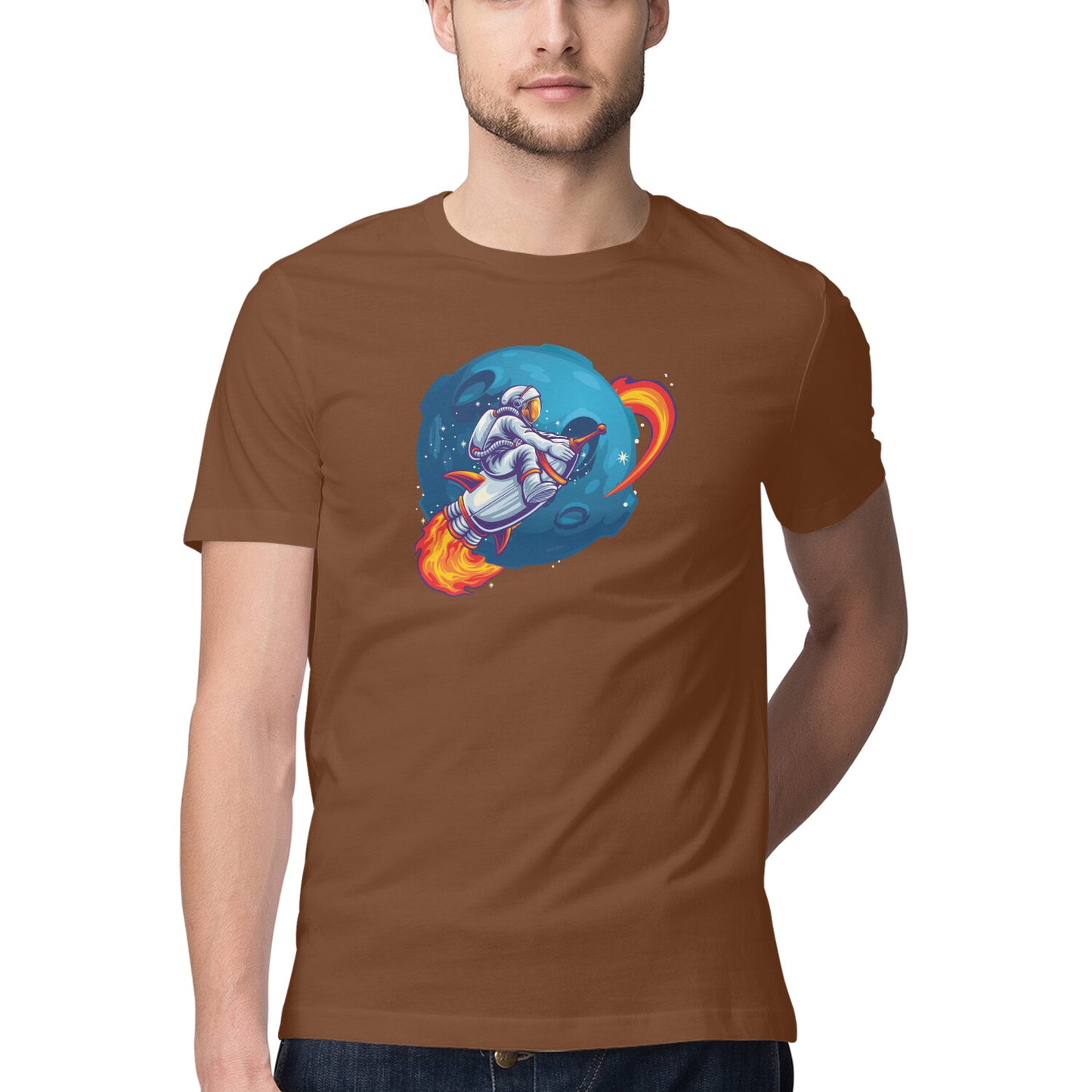 Space Art 03 Printed Graphic T-Shirt