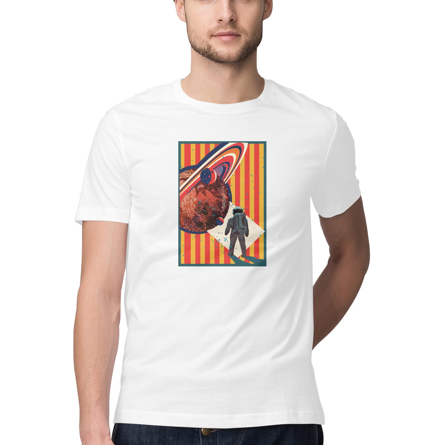 Space Art 07 Printed Graphic T-Shirt