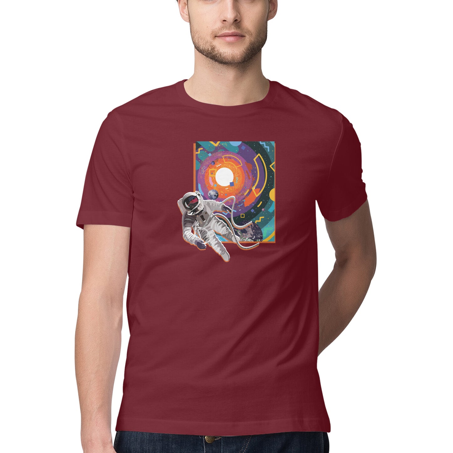 Space Art 08 Printed Graphic T-Shirt