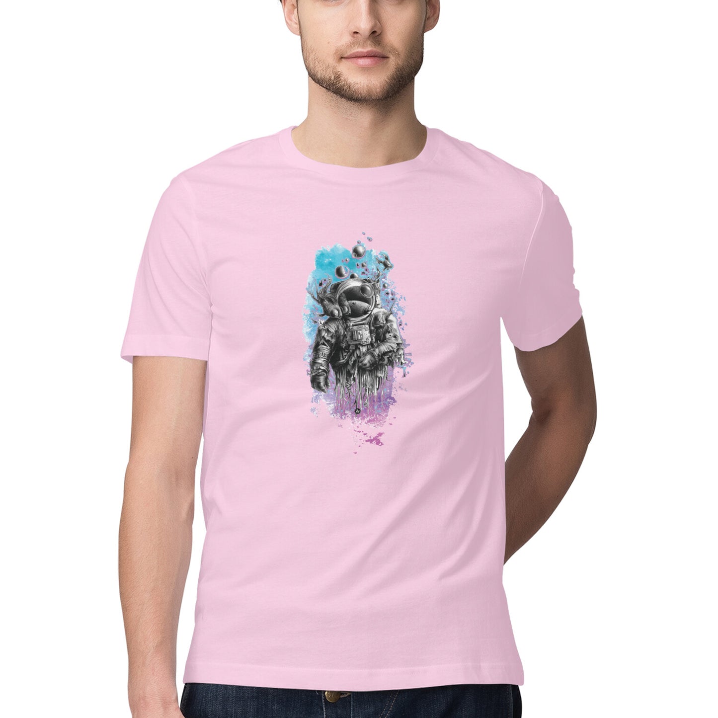 Space Art 14 Printed Graphic T-Shirt