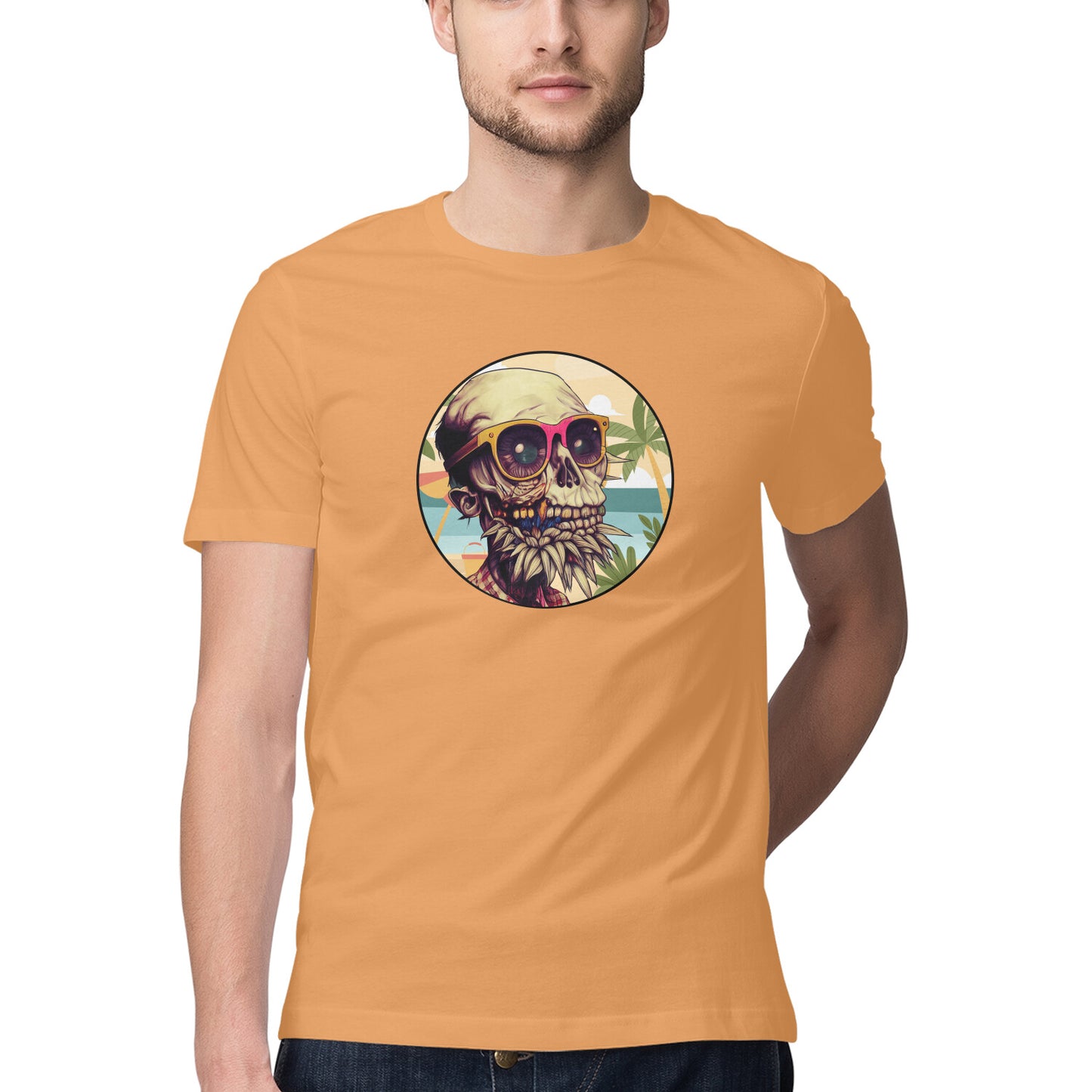 Zombies and monsters Design 2 Printed Graphic T-Shirt