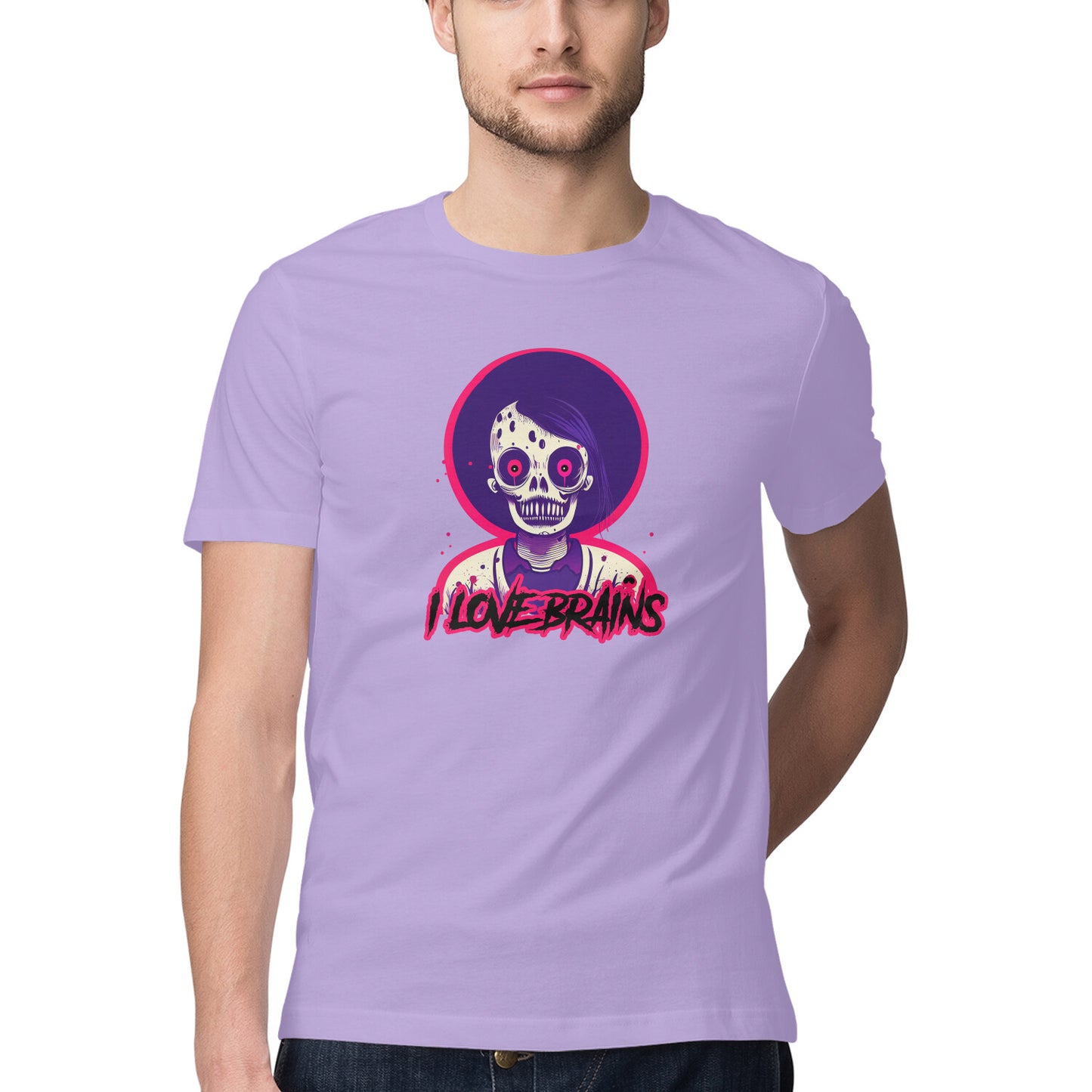Zombies and monsters Design 9 Printed Graphic T-Shirt