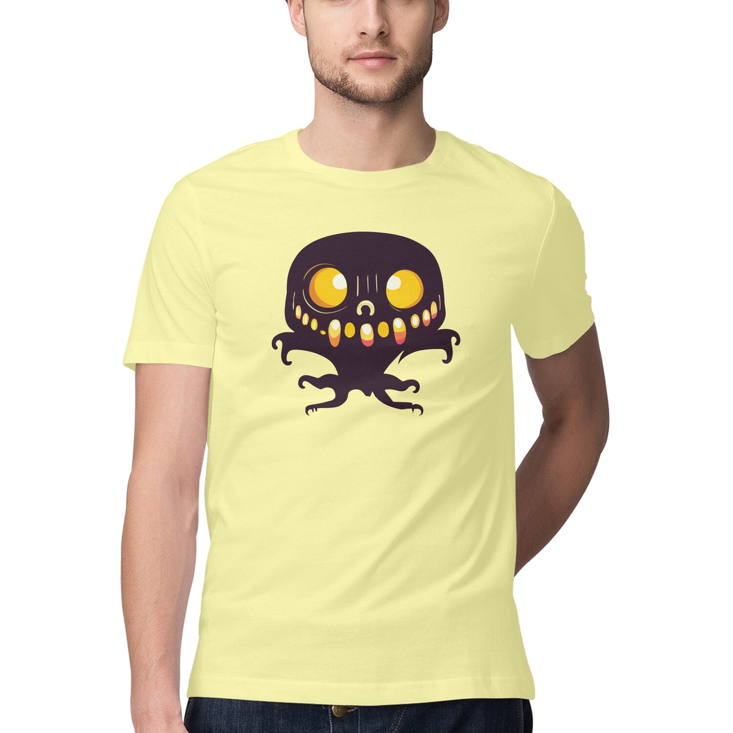 Zombies and monsters Design 19 Printed Graphic T-Shirt