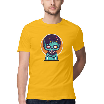Zombies and monsters Design 20 Printed Graphic T-Shirt