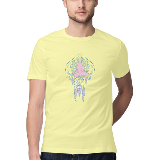 Yoga and Meditation 7 Printed Graphic T-Shirt