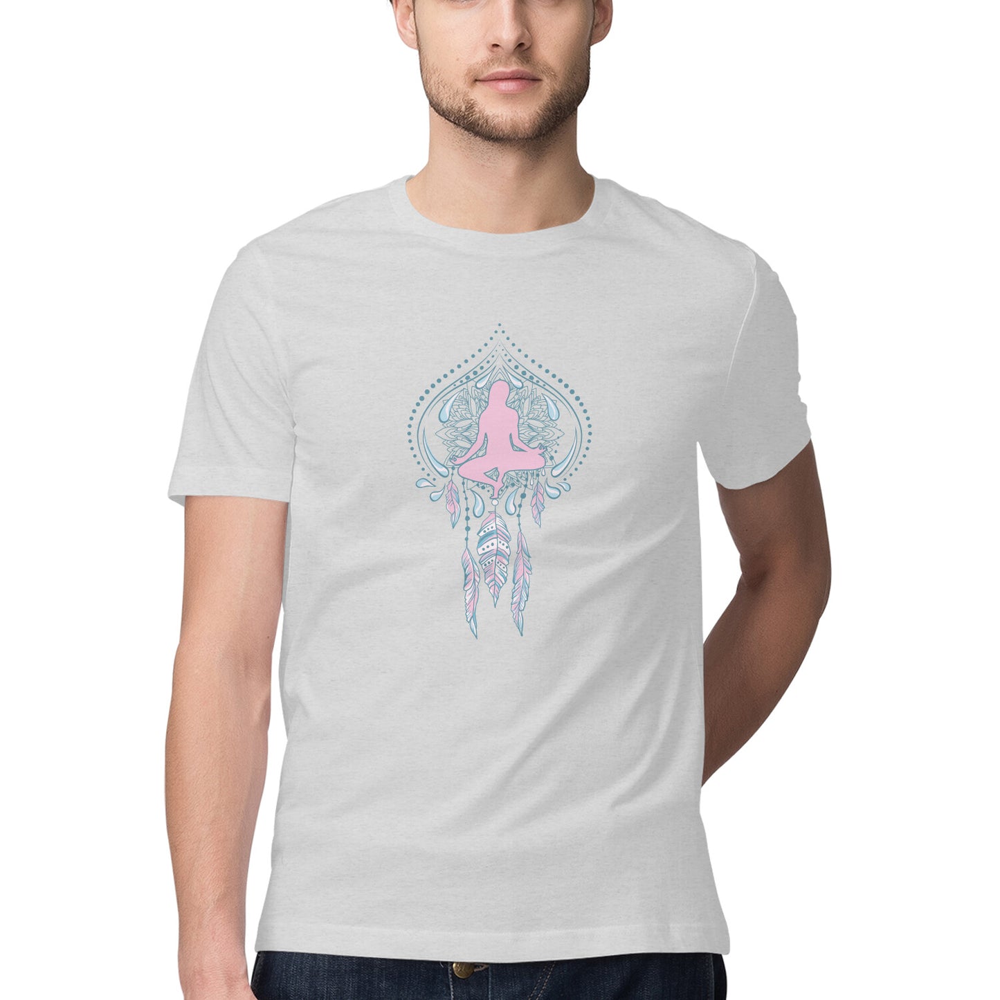 Yoga and Meditation 7 Printed Graphic T-Shirt