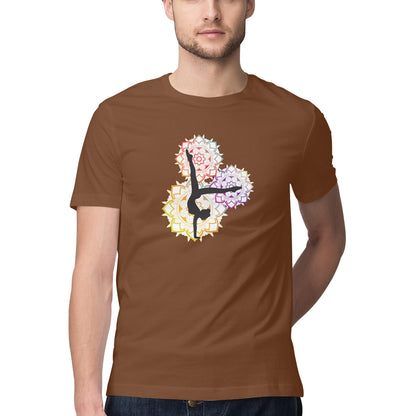 Yoga and Meditation 9 Printed Graphic T-Shirt