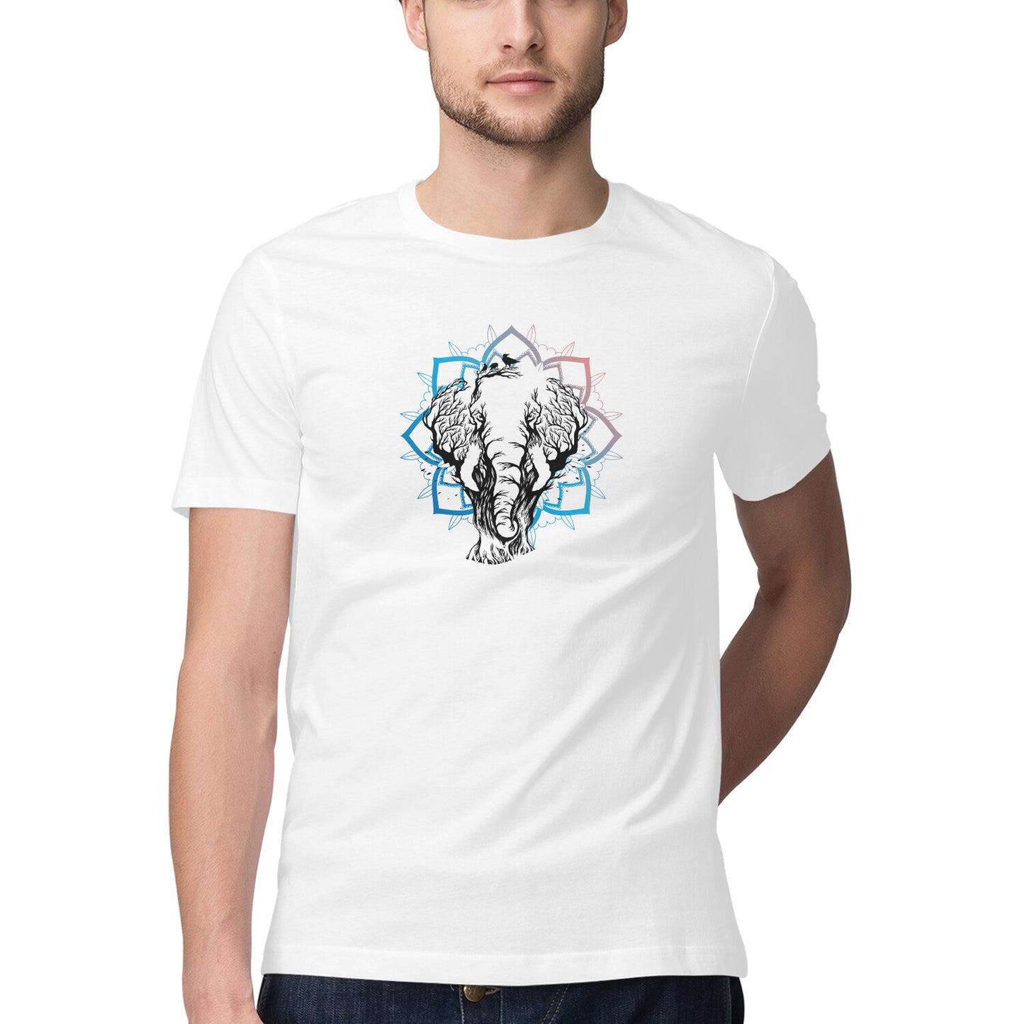 Yoga and Meditation 34 Printed Graphic T-Shirt