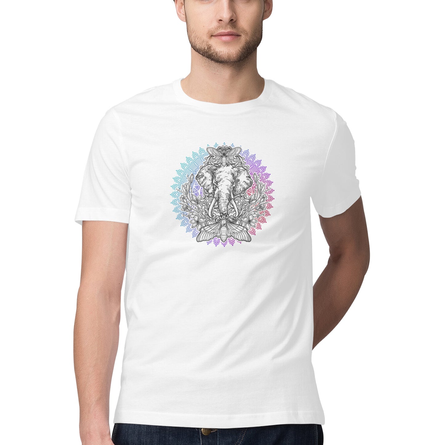 Yoga and Meditation 35 Printed Graphic T-Shirt