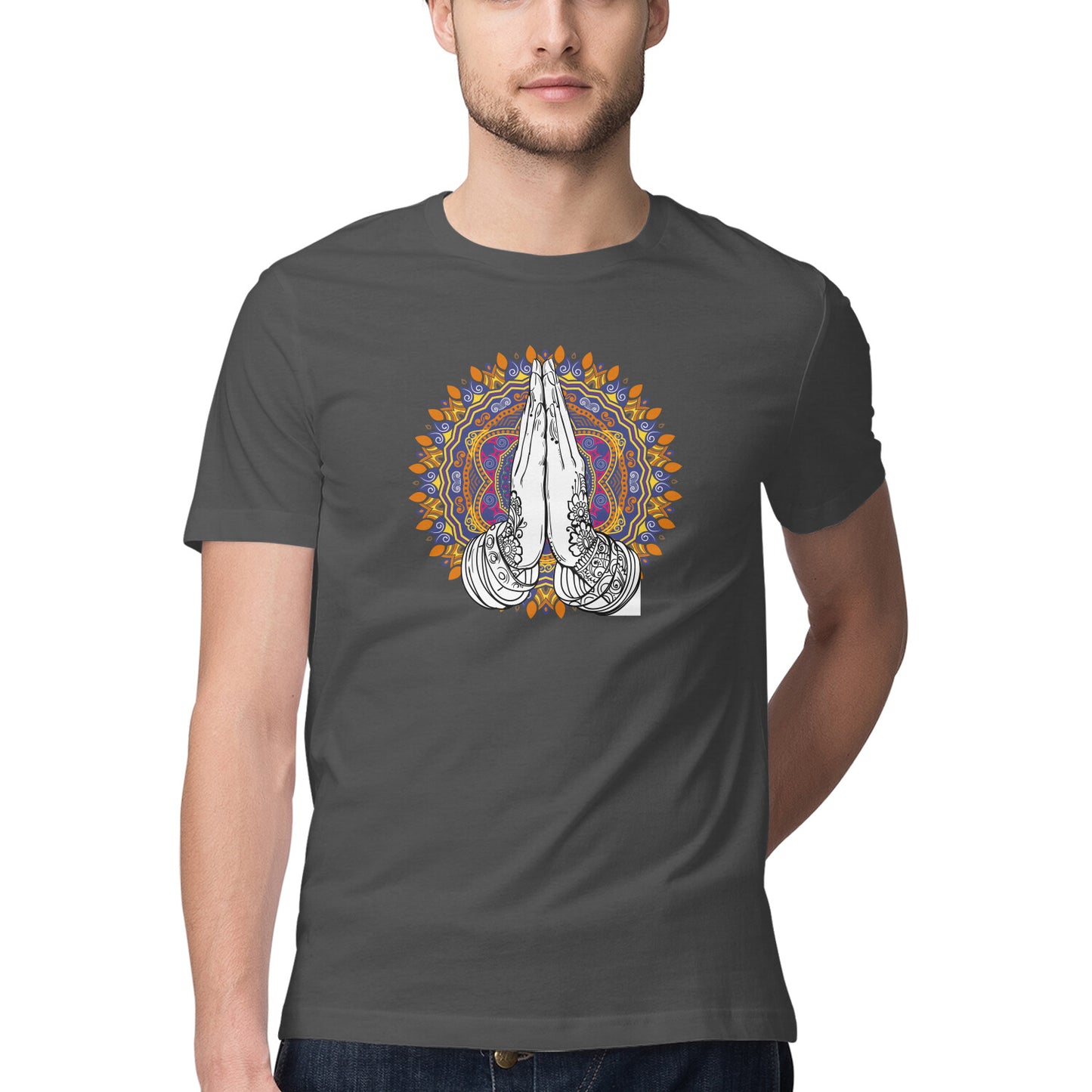 Yoga and Meditation 40 Printed Graphic T-Shirt