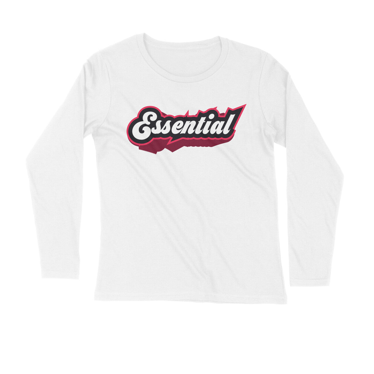Essential Full Sleeves Printed T-Shirt