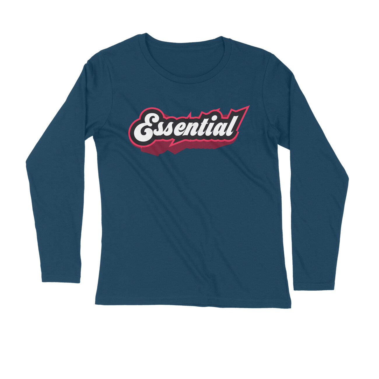 Essential Full Sleeves Printed T-Shirt