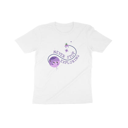 Never Stop Exploring Kids T-Shirt