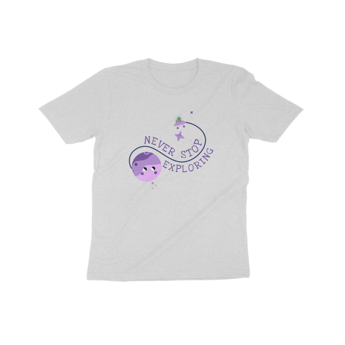 Never Stop Exploring Kids T-Shirt