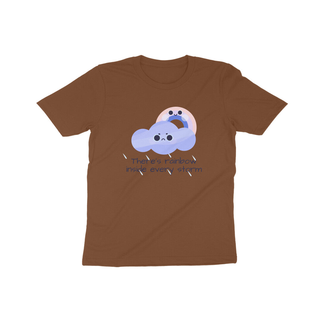 There's rainbow inside every storm Kids T-Shirt