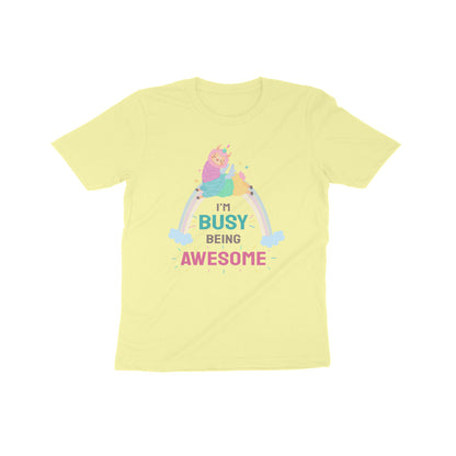 I am busy being Awesome Kids T-Shirt