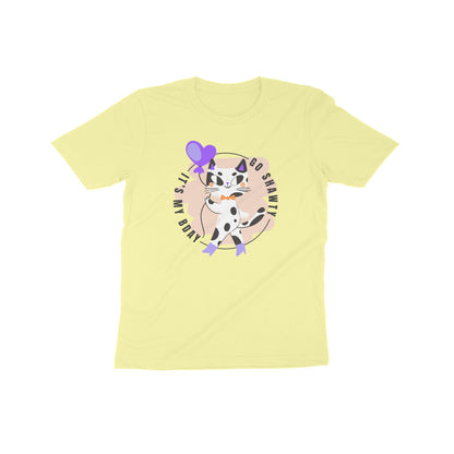 Shawty Cat Birthday Kids T-Shirt
