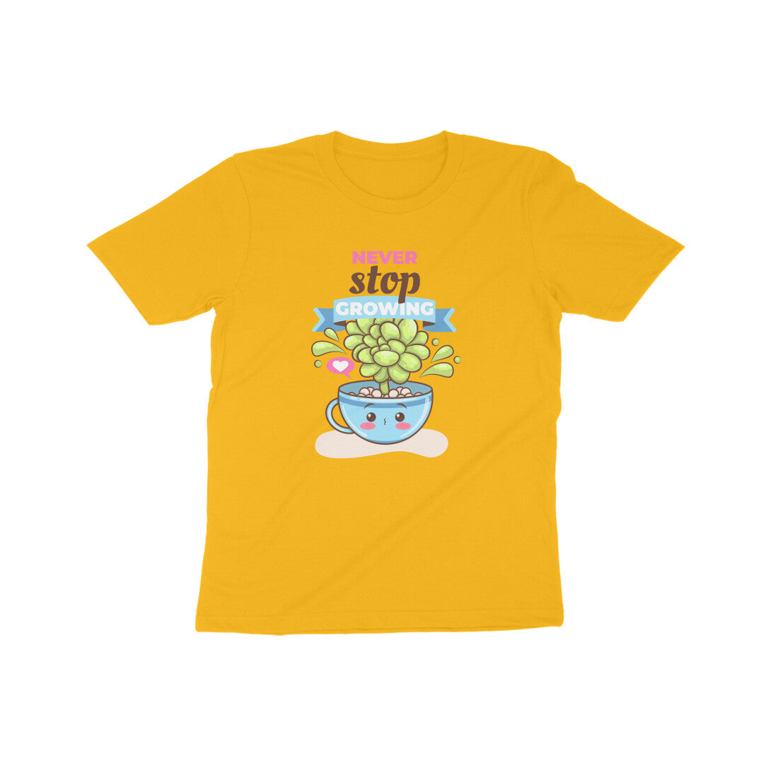 Never Stop Growing Kids T-Shirt