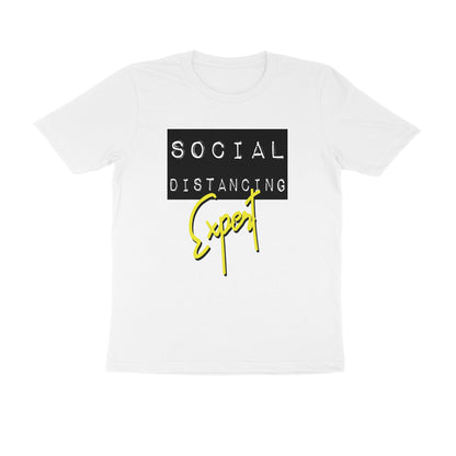 Social Distancing Expert Printed T-shirt